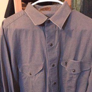 Browning Mens Large Button Down Shirt